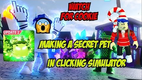 I finally got a secret pet Clicker Simulator Roblox