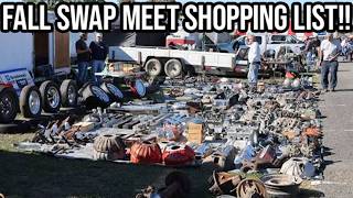 2026 Carlisle & Hershey Fall Swap Meet Shopping Lists!!
