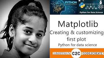 #1 Matplotlib tutorial - Creating and customizing our first plot in just 5 mins - Python for DS