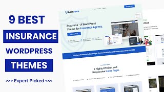9 Best WordPress Themes for Insurance Agent 2026 | Health Insurance Website