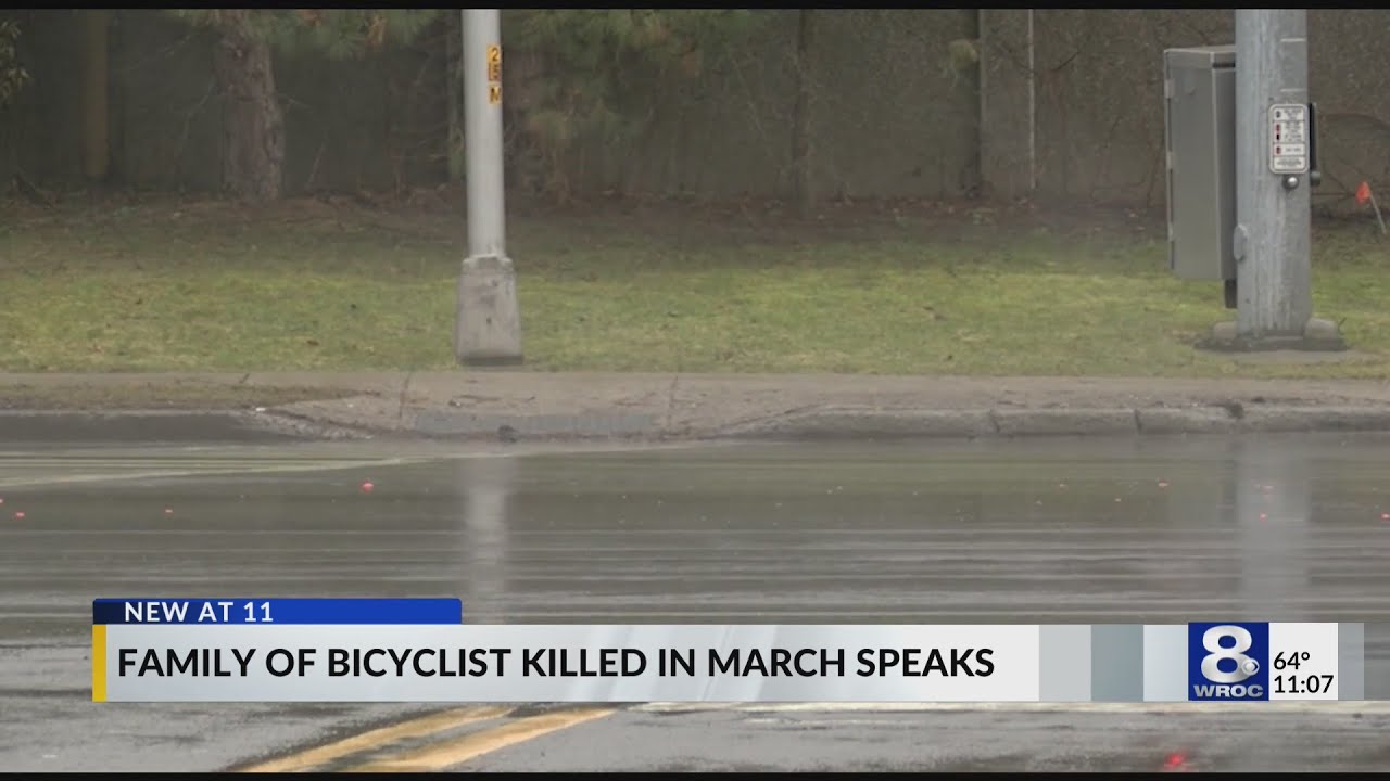 Family of bicyclist killed in March speaks - YouTube