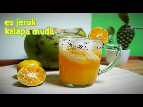 Es Kelapa Muda Jeruk