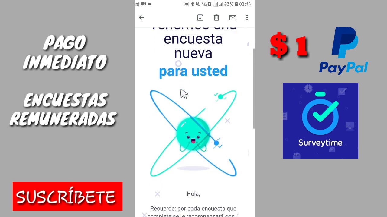 Surveytime 👉PAGA $1 Inmediato a PAYPAL y AMAZON   ENCUESTAS REMUNERADAS 2020 Survey time surveytime