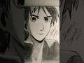 #erenyeager____drawing Eren Yeager drawing glow up 😊------😒