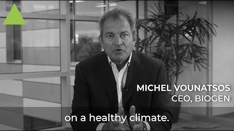 Biogen CEO, Michel Vounatsos on going beyond carbon neutral to achieve zero emissions by 2040