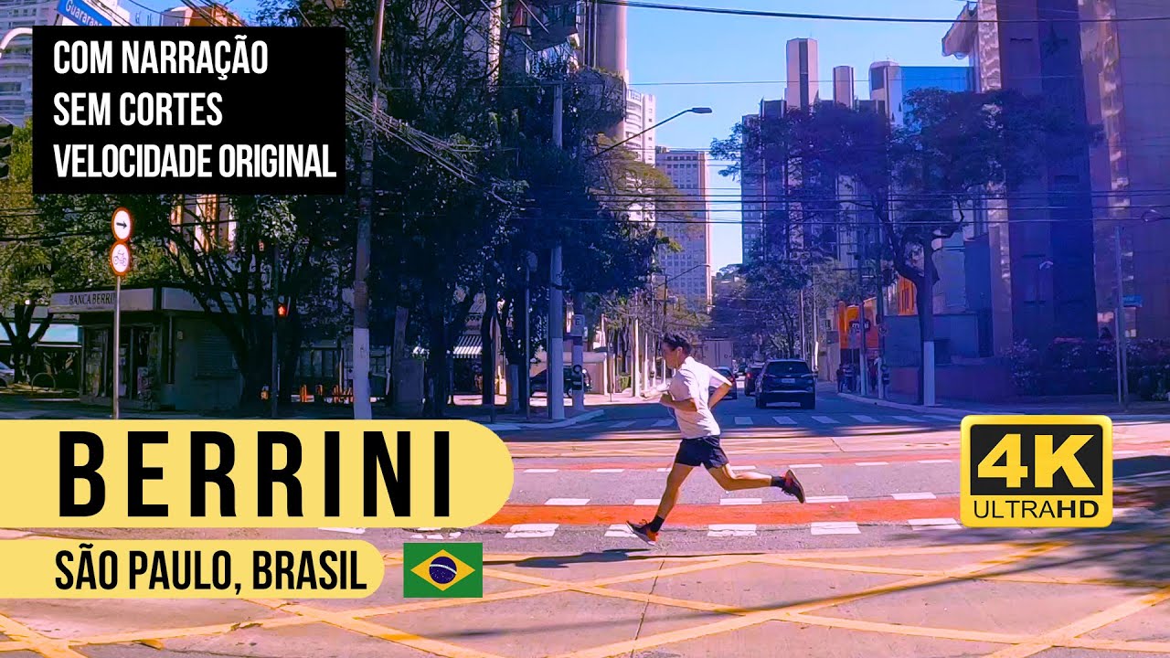 ⁴ᴷ⁶⁰ Dirigindo pela Berrini, em dia útil, ao meio dia! (com narração) 