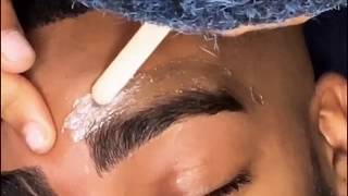 Eyebrow Shaping using Soft Wax | HIM STUDIOS screenshot 4