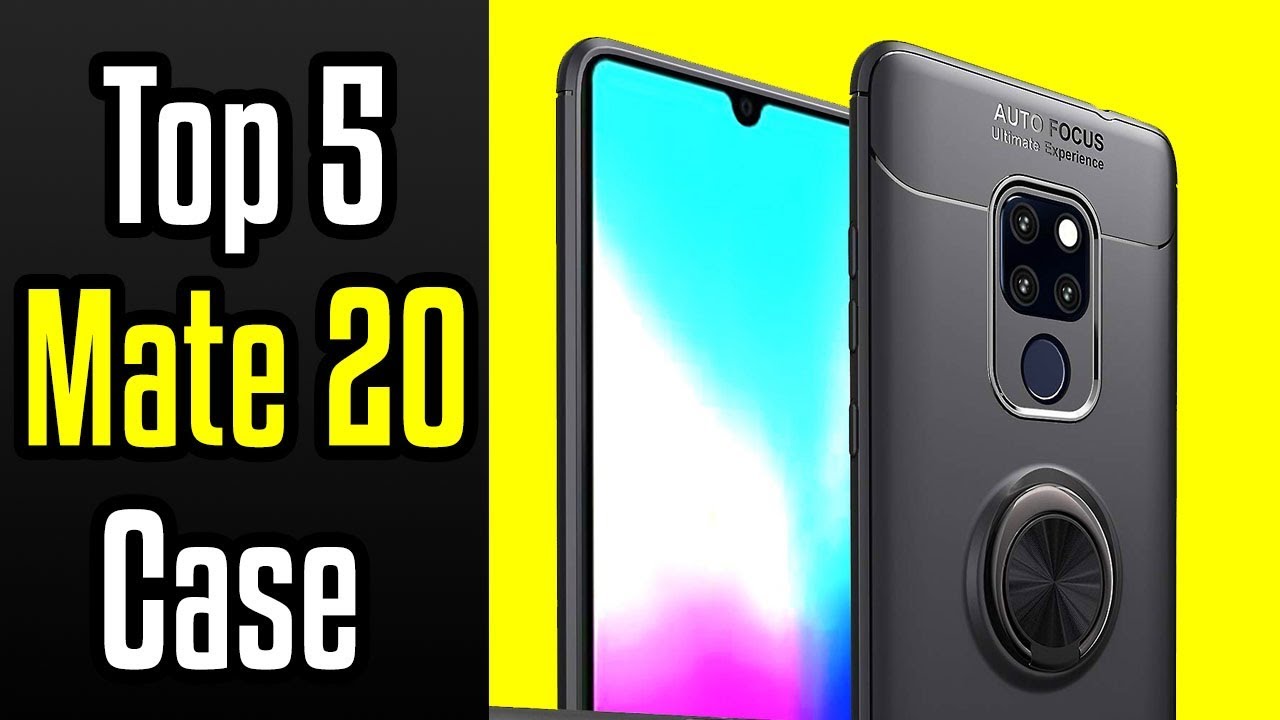 🔻Top 5 Best Huawei Mate 20 Cases!🔺