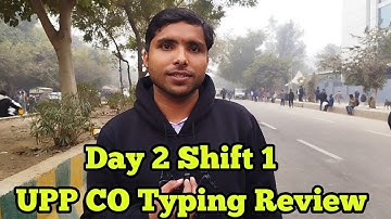 Day 2 Shift 1 UPP CO Typing Review #computeroperator2024 #typingtest 
