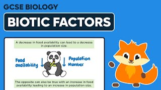 Biotic Factors - GCSE Biology