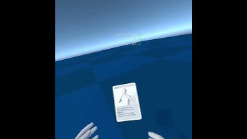 Stencil shader 3d card Quest 2