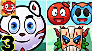 Red Ball 2021- Roller Ball: Bounce Ball Heroes Gameplay Walkthrough part 3 (Android,ios)