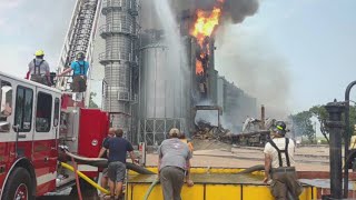 Community Rallies To Fight Grain Elevator Fire Net Worth