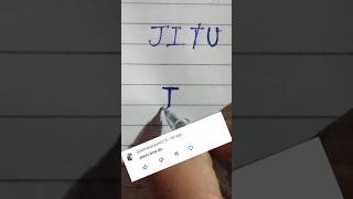 Jitu Name Logo Design