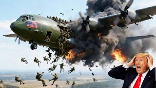 13 minutes ago: 3 US C-130 aircraft carrying 5,000 troops were destroyed by Russian Su-57 aircraft.