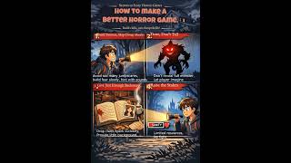 How to Build a Good Horror Game in Unity & Unreal Engine 5 in 2026? #Shorts