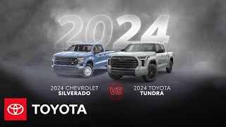2024 Toyota Tundra vs 2024 Chevrolet Silverado | Toyota
