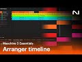 The arranger timeline in Maschine 3 software | Native Instruments