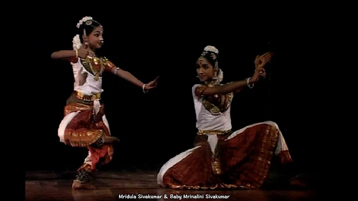 7 year old Miru & Mridula Arangetram - Aabhogi Var...