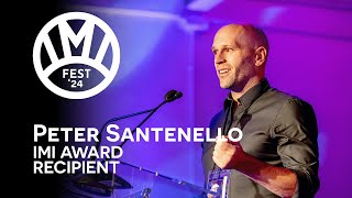 Peter Santenello | IMI Awards Acceptance Speech