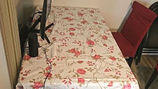 Heavy Duty Vinyl Tablecloth, Waterproof Oil-Proof | Perfect for Ikea DANDERYD Dining Table