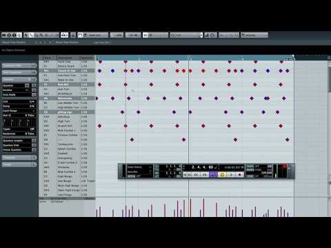 How to Use the MIDI Drum Editor | Cubase 6.5