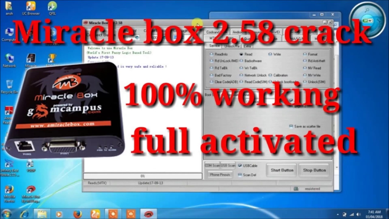 Miracle Crack 2. 58 1000% Working Unlock Flash Any Android Phone