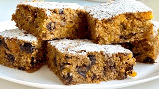 картинка: Сочный морковный пирог! Без муки, сахара, масла и яиц!
