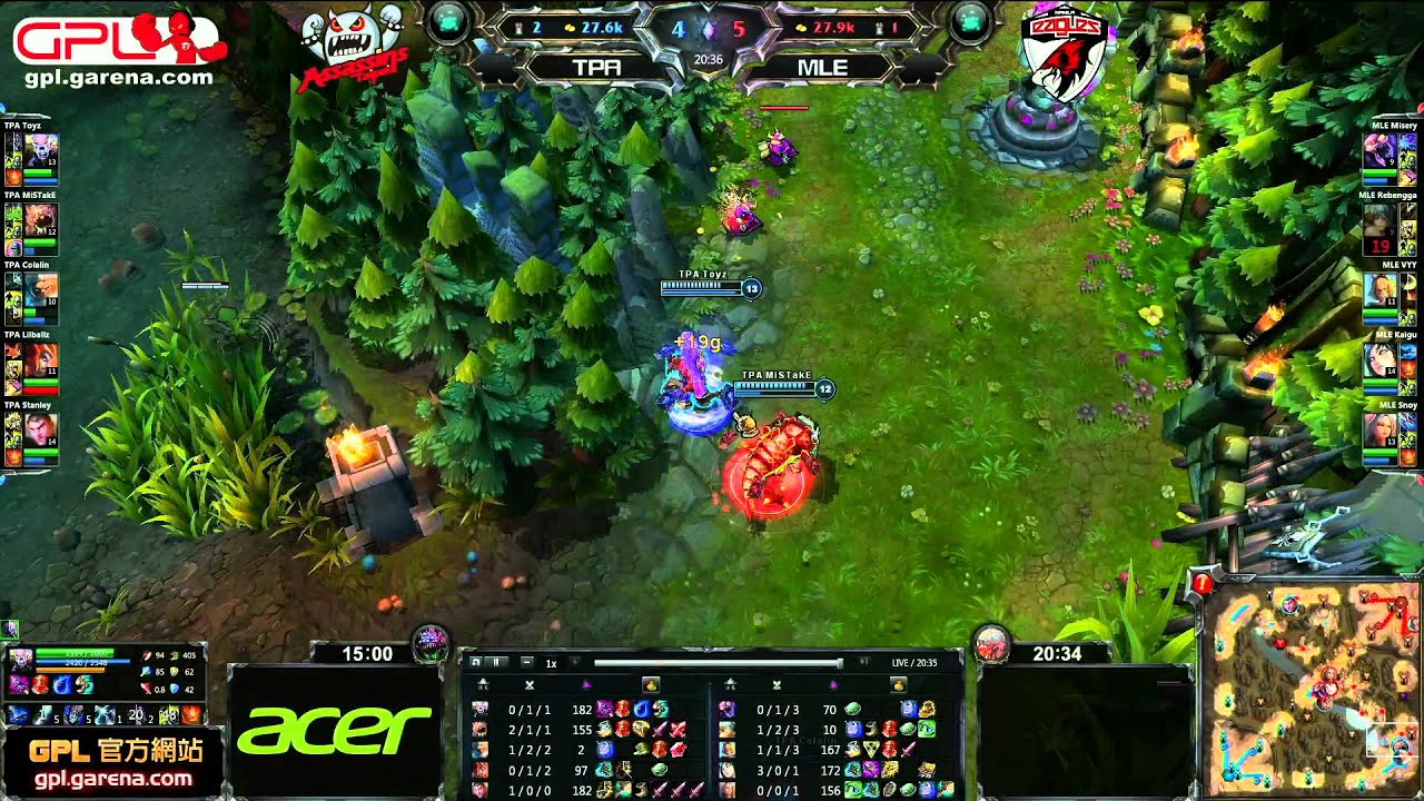 GPL S1 #62 TPA vs. MLE