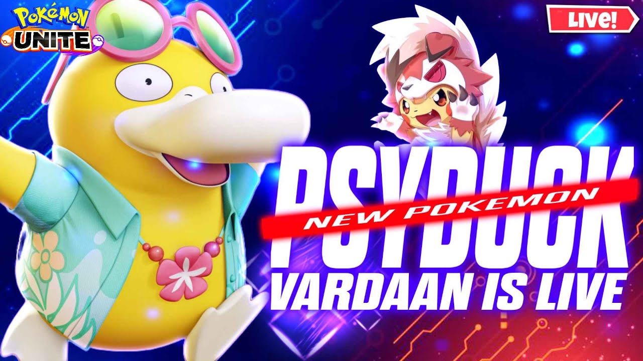 New Pokemon is coming soon psyduck Pokemon unite live now 