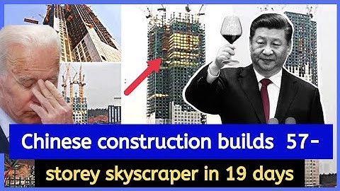 Miracle! China build skyscraper in just 19 days But how?