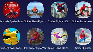 Marvel's Spider-Man,Spider Hero Fighting 2026,Spider Fighter,Spider Rope Hero,Spider Power Ropehero screenshot 1
