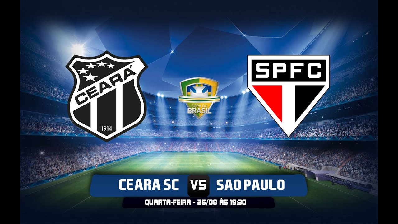 Ceara X Sao Paulo Copa Do Brasil Youtube
