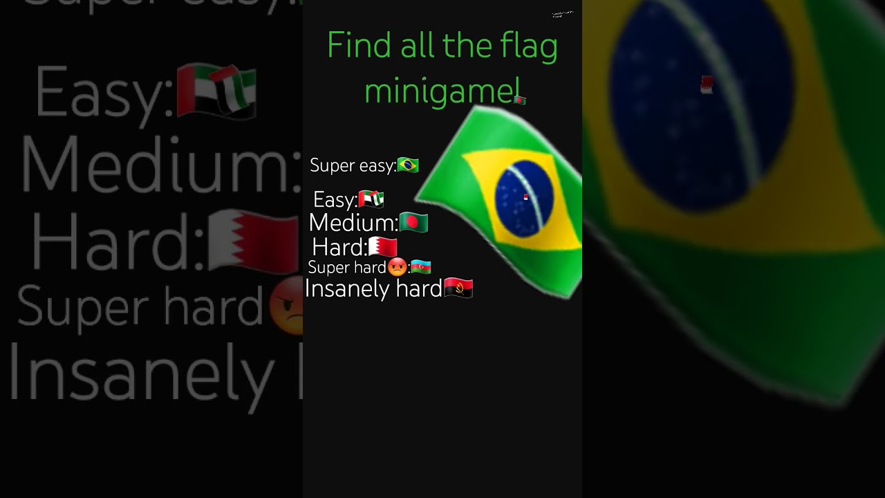 Find the hidden flags minigame