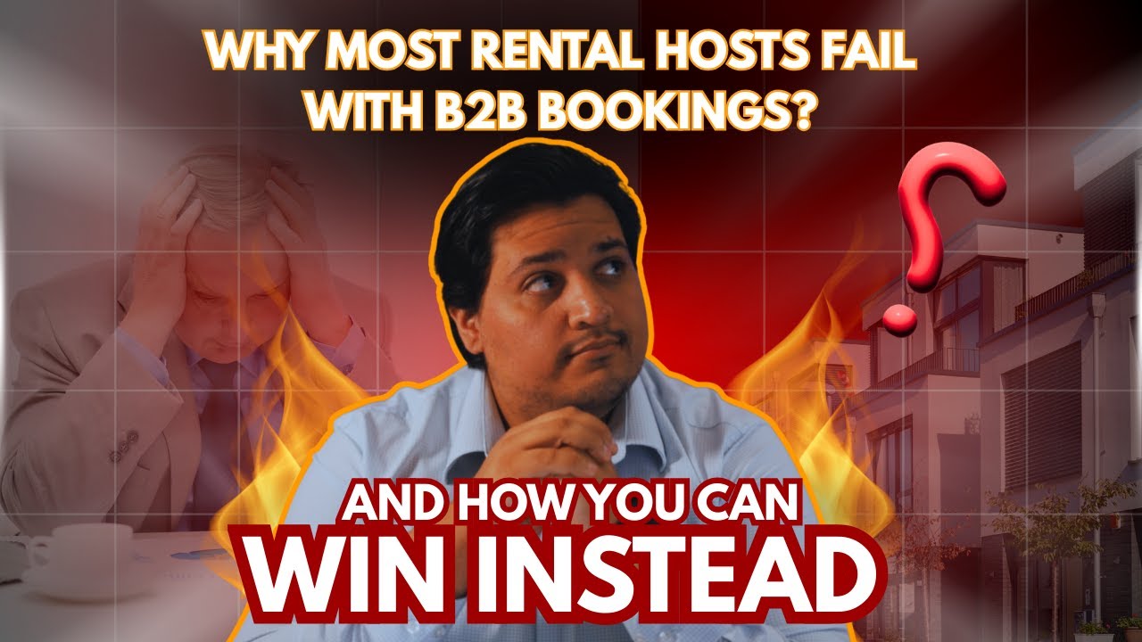 Why Airbnb Hosts Fail at B2B (And How I Built Stability)