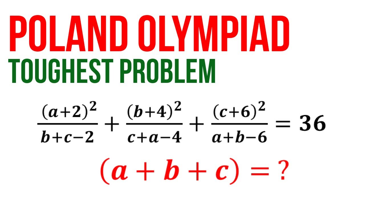 Titu Inequality I A must do Problem I OLYMPIAD I SAT I MCAT IGRE I Pre ...