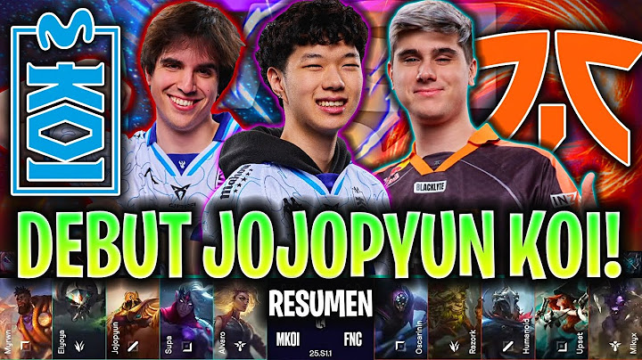 EL DEBUT DEL NUEVO KOI DE JOJOPYUN Y ELYOYA!😱 *ÉPICO* | KOI vs FNC RESUMEN LEC INVIERNO 2025