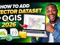 How to Add Vector Dataset in QGIS 2026 (Step-by-Step Beginner Guide)