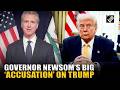 “He's coming after my wife...” California Governor Newsom’s big accusation against US Prez Trump