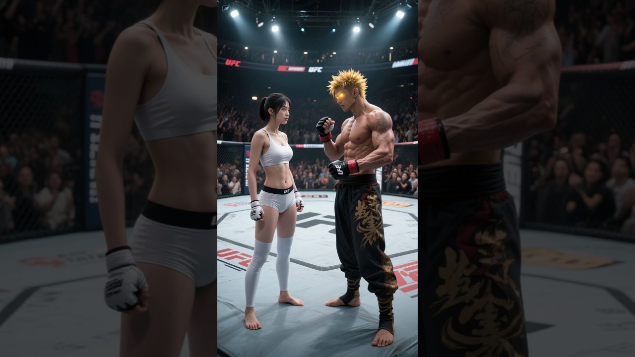 Women's Boxing Champion vs Blonde Genius Boxerमहिला मुक्केबाजी चैंपियन बनाम ब्लॉन्ड जीनियस मुक्केबाज