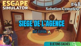 Escape Simulator – Spy DLC: Agency Headquarters 🕵️ Complete Walkthrough
