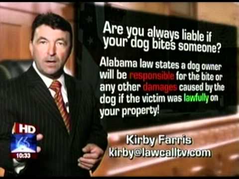 are you liable if your dog bites someone on your property