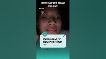 Niềng răng xong mới thấy nổi đau  #nhakhoa #nhatkyniengrang #niengrang