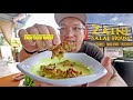 Melantak Daging Salai, Ikan Siakap Bakar & Cendol Durian!