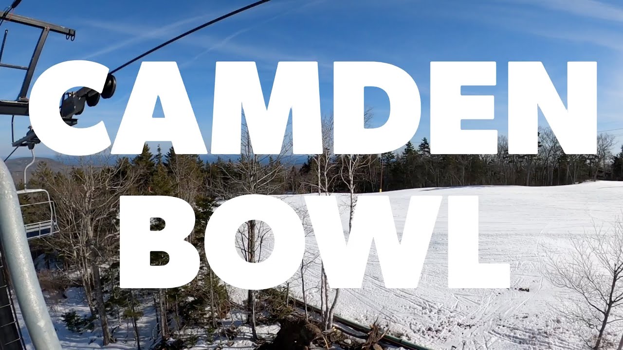 Amazing View! Camden Snow Bowl Skiing YouTube