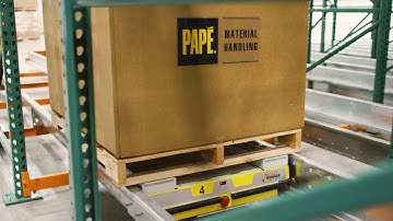 Pallet Runner Deep Lane Warehouse Storage System