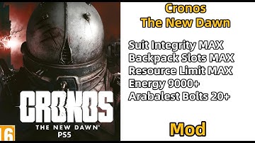Cronos The New Dawn Mod Cheats CTNW Save Modding Cheat Mods