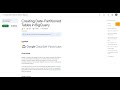Qwiklabs | Creating Date-Partitioned Tables in BigQuery [GSP414]