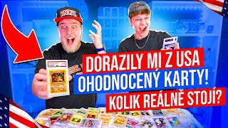 DORAZILY MI Z USA POKÉMON KARTY ZA STATISÍCE!! - POSÍLÁNÍ MÝCH NEJLEPŠÍCH KARET NA OHODNOCENÍ DO PSA