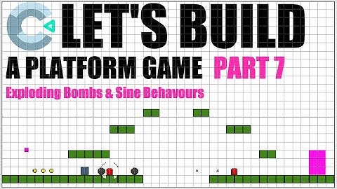Construct 3 Platform Game Tutorial - Part 7 - Bomb Attack